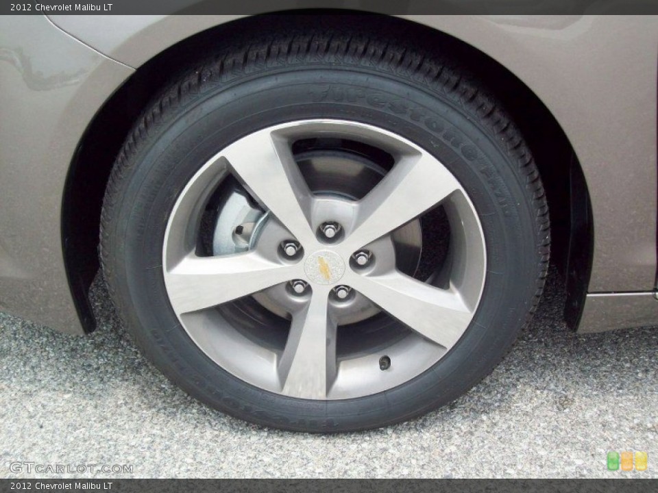 2012 Chevrolet Malibu LT Wheel and Tire Photo #51500620