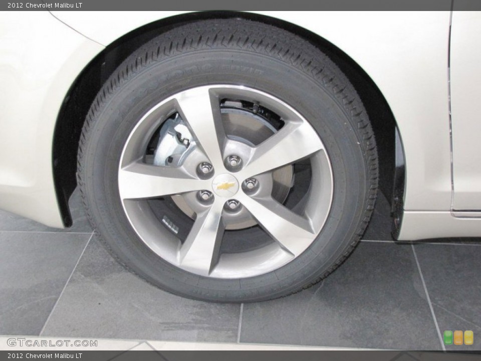 2012 Chevrolet Malibu LT Wheel and Tire Photo #51500974