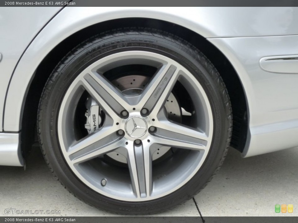 2008 Mercedes-Benz E 63 AMG Sedan Wheel and Tire Photo #51503716