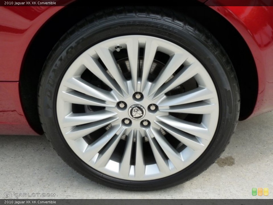 2010 Jaguar XK XK Convertible Wheel and Tire Photo #51504226