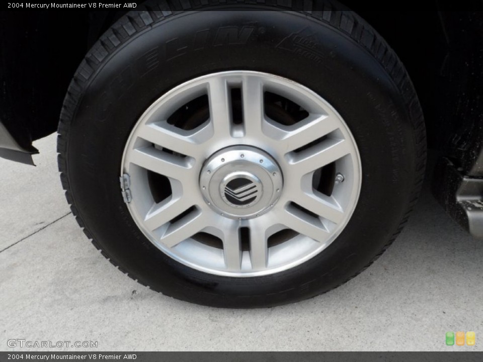2004 Mercury Mountaineer V8 Premier AWD Wheel and Tire Photo #51510295