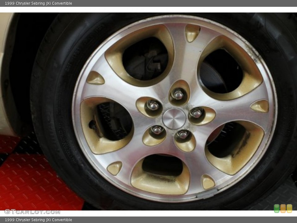 1999 Chrysler Sebring JXi Convertible Wheel and Tire Photo #51510943