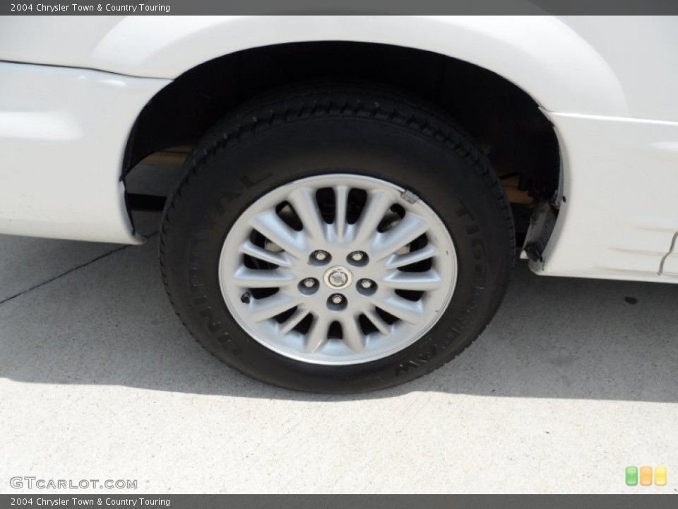 2004 Chrysler Town & Country Touring Wheel and Tire Photo #51512569