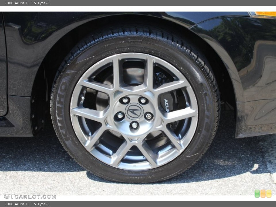2008 Acura TL 3.5 Type-S Wheel and Tire Photo #51519706