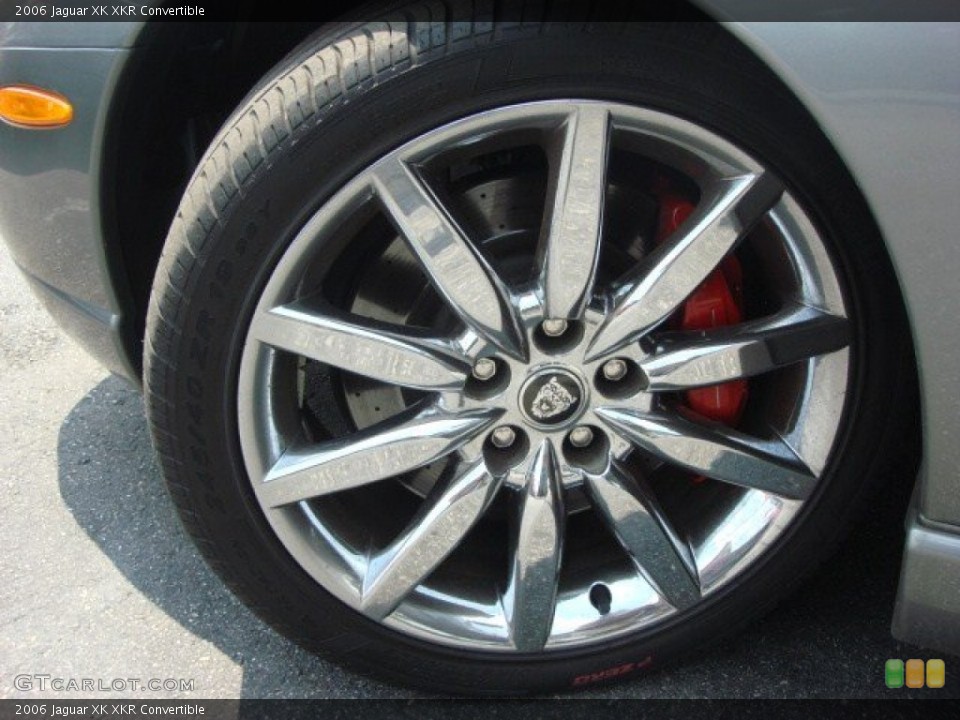 2006 Jaguar XK XKR Convertible Wheel and Tire Photo #51520402