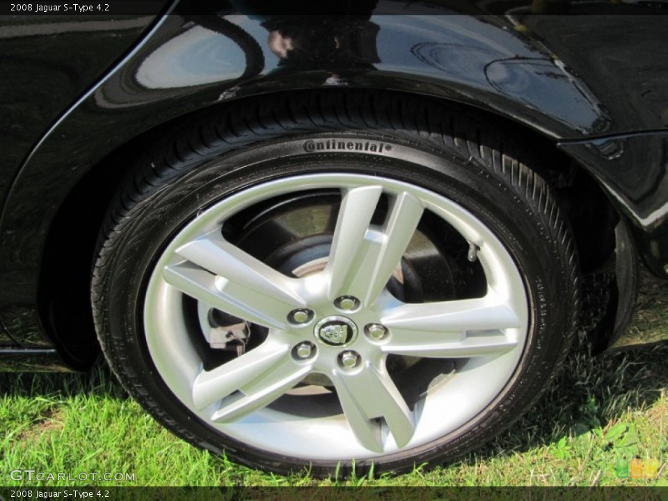 2008 Jaguar S-Type 4.2 Wheel and Tire Photo #51521770
