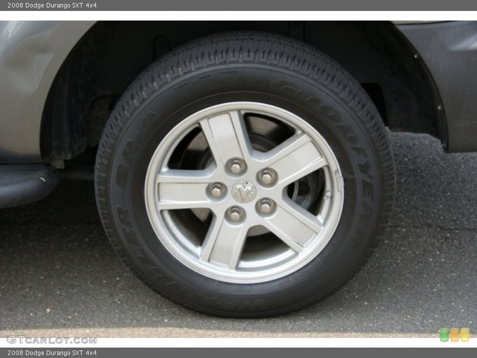 2008 Dodge Durango SXT 4x4 Wheel and Tire Photo #51524209