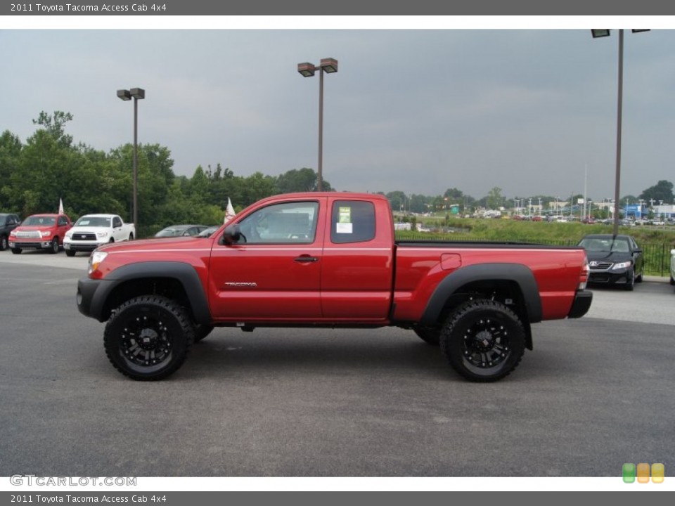 2011 Toyota Tacoma Custom Wheel and Tire Photo #51529096