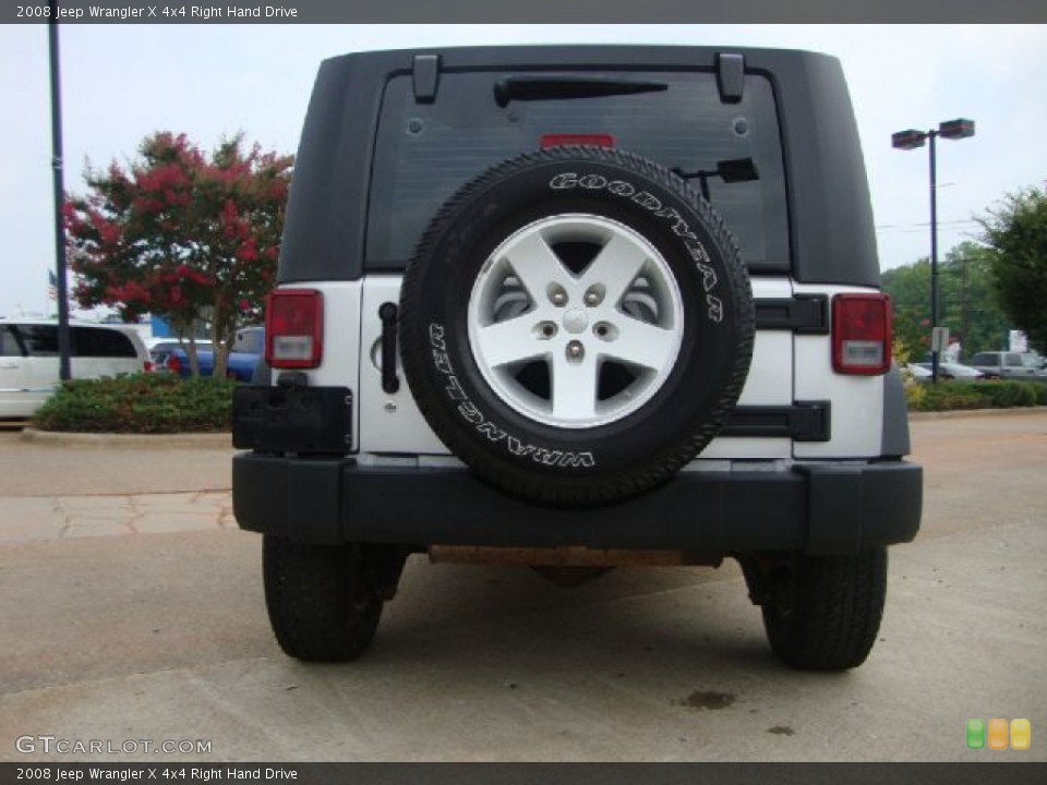 2008 Jeep Wrangler X 4x4 Right Hand Drive Wheel and Tire Photo #51543969