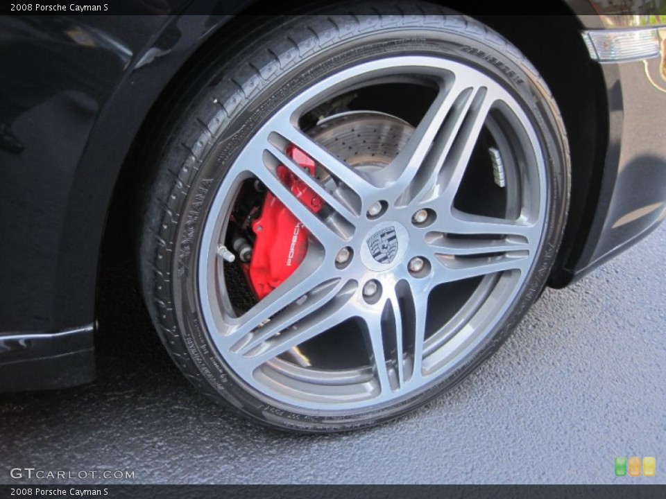 2008 Porsche Cayman S Wheel and Tire Photo #51547038