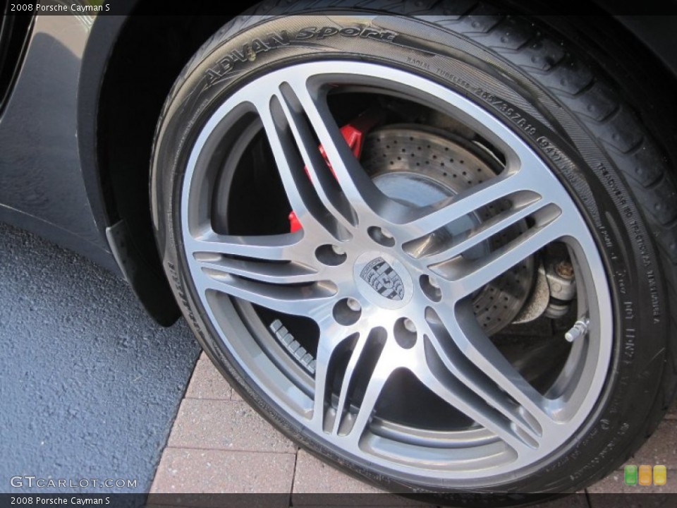 2008 Porsche Cayman S Wheel and Tire Photo #51547071