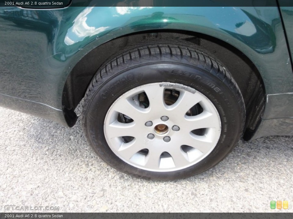 2001 Audi A6 2.8 quattro Sedan Wheel and Tire Photo #51555591