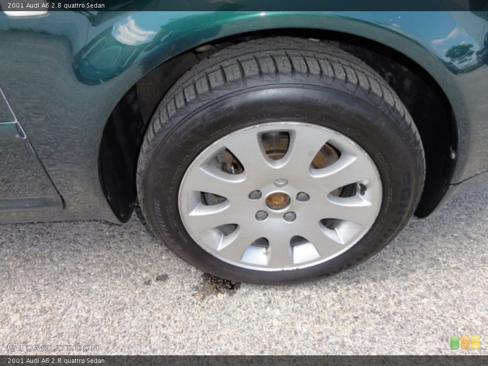 2001 Audi A6 2.8 quattro Sedan Wheel and Tire Photo #51555606