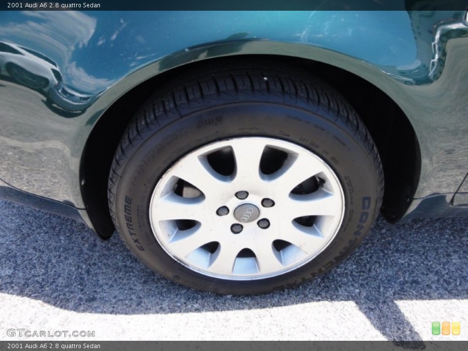 2001 Audi A6 2.8 quattro Sedan Wheel and Tire Photo #51555702