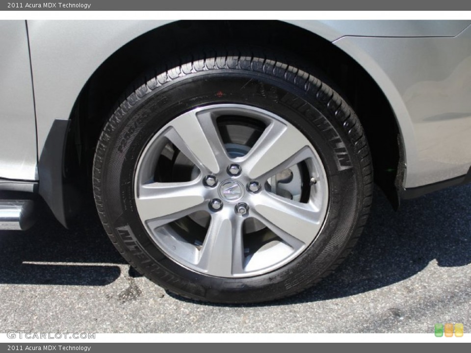 2011 Acura MDX Technology Wheel and Tire Photo #51555996