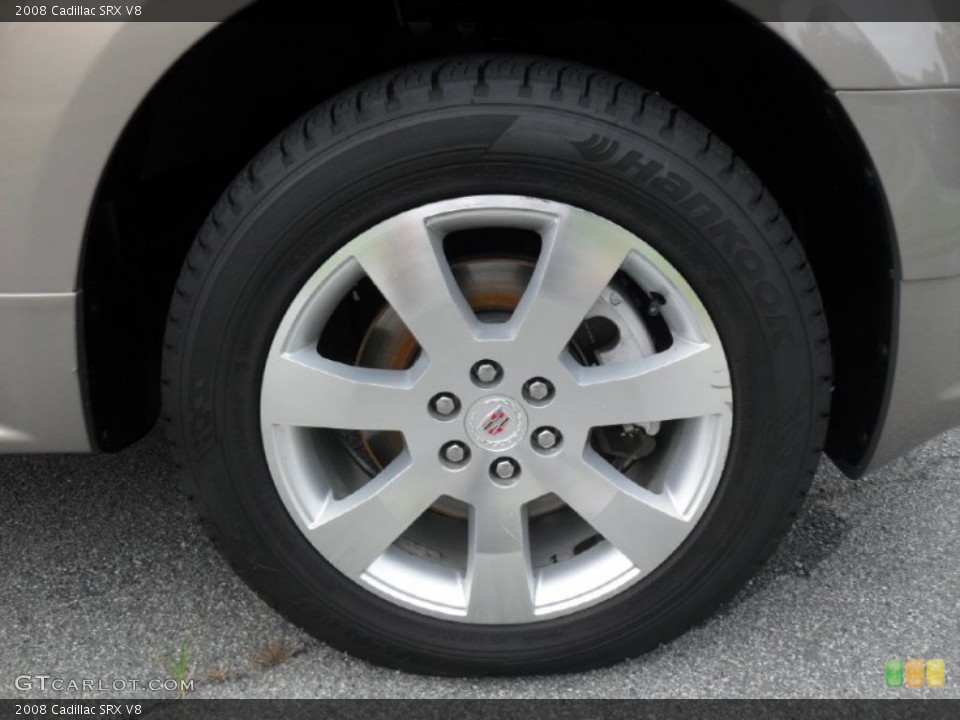 2008 Cadillac SRX V8 Wheel and Tire Photo #51557262