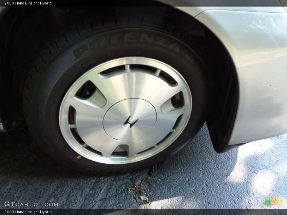 2000 Honda Insight Hybrid Wheel and Tire Photo #51559374
