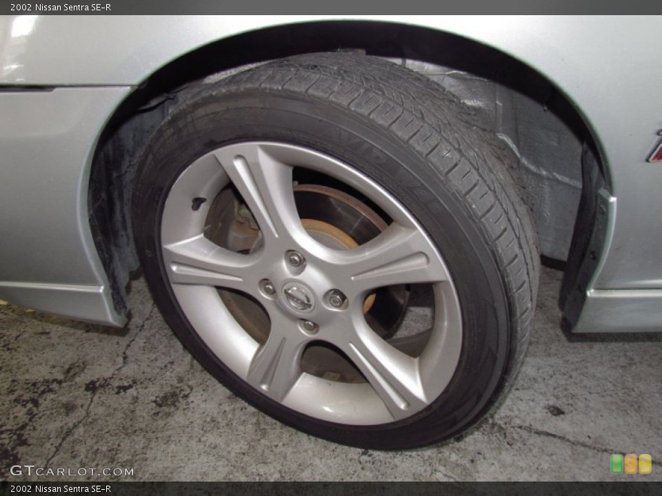 2002 Nissan Sentra SE-R Wheel and Tire Photo #51562158