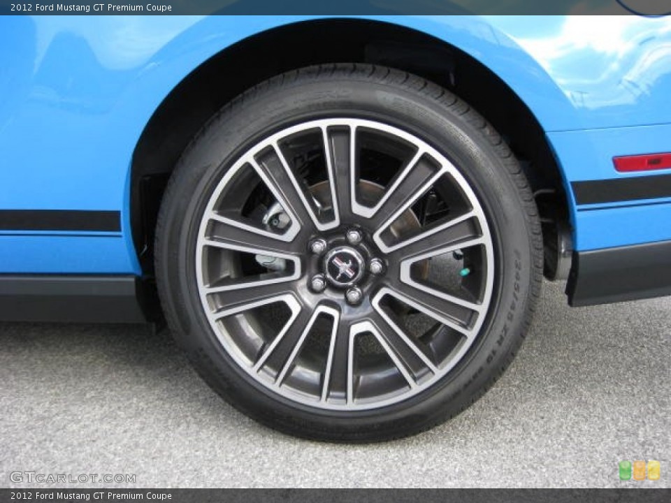 2012 Ford Mustang GT Premium Coupe Wheel and Tire Photo #51571957