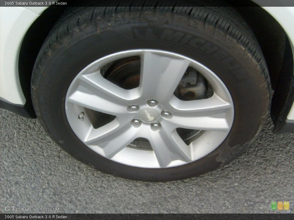 2005 Subaru Outback 3.0 R Sedan Wheel and Tire Photo #51575197