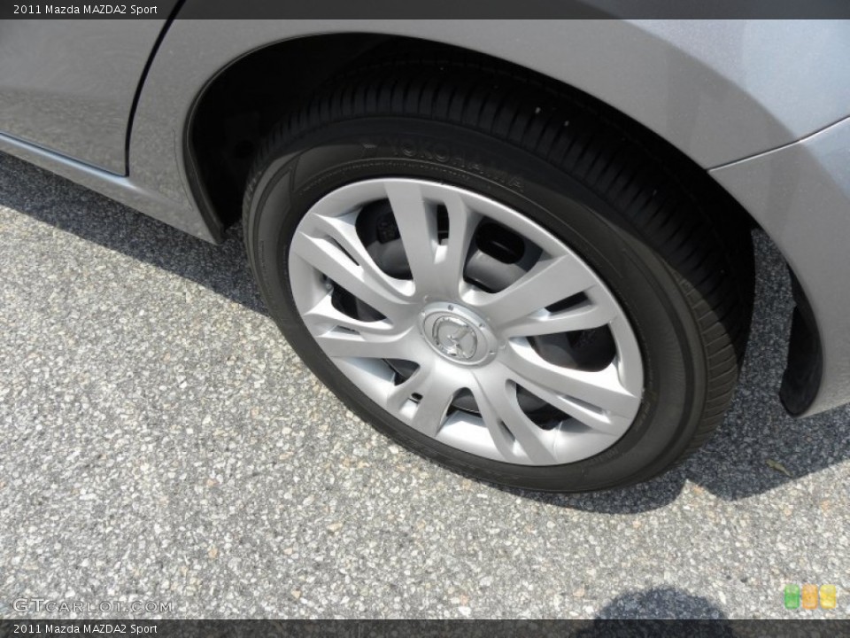 2011 Mazda MAZDA2 Sport Wheel and Tire Photo #51579292