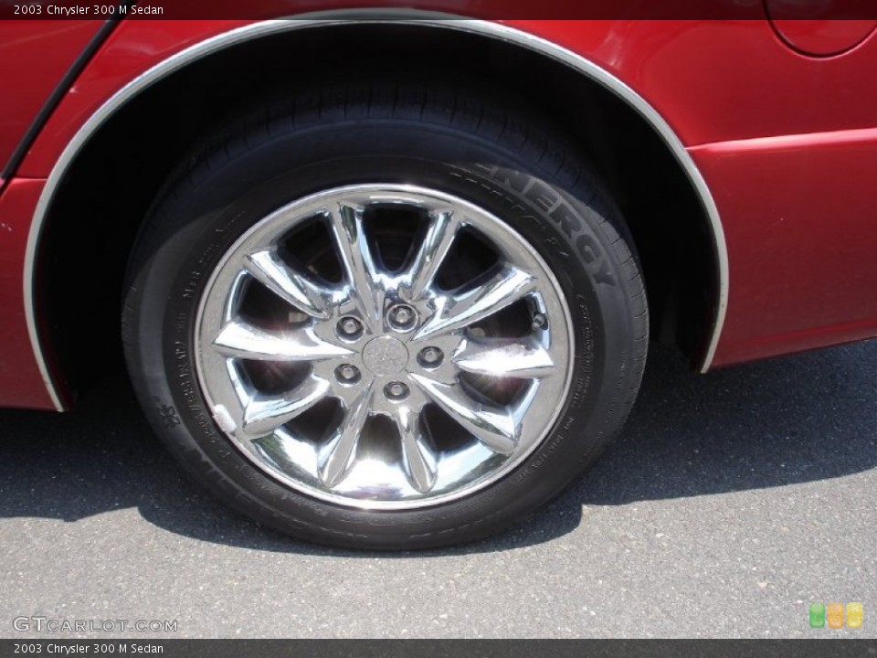2003 Chrysler 300 M Sedan Wheel and Tire Photo #51581716