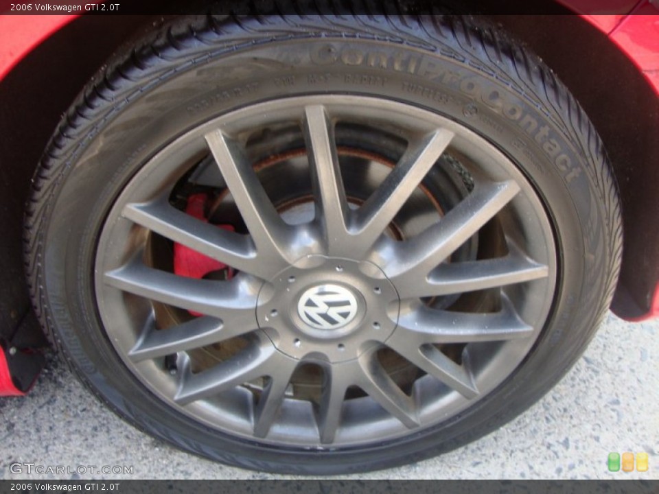 2006 Volkswagen GTI 2.0T Wheel and Tire Photo #51593953