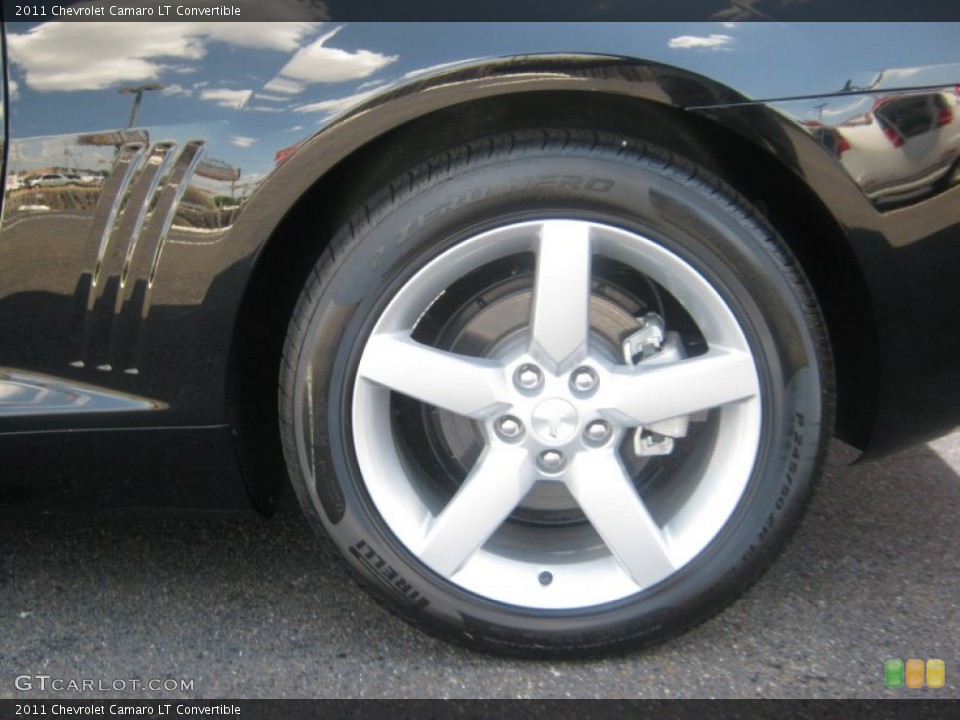 2011 Chevrolet Camaro LT Convertible Wheel and Tire Photo #51597616