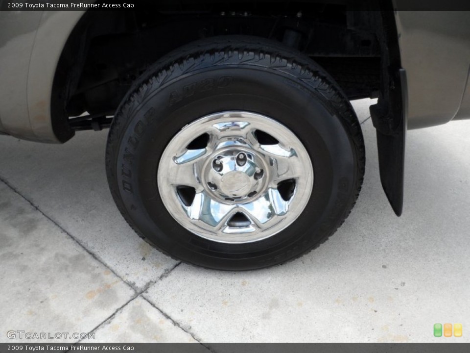 2009 Toyota Tacoma PreRunner Access Cab Wheel and Tire Photo #51599278