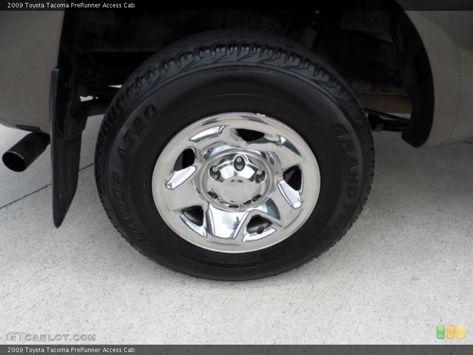 2009 Toyota Tacoma PreRunner Access Cab Wheel and Tire Photo #51599293