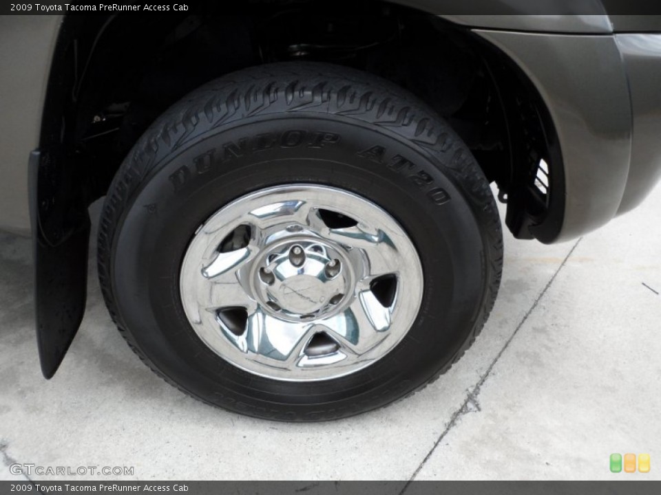 2009 Toyota Tacoma PreRunner Access Cab Wheel and Tire Photo #51599308
