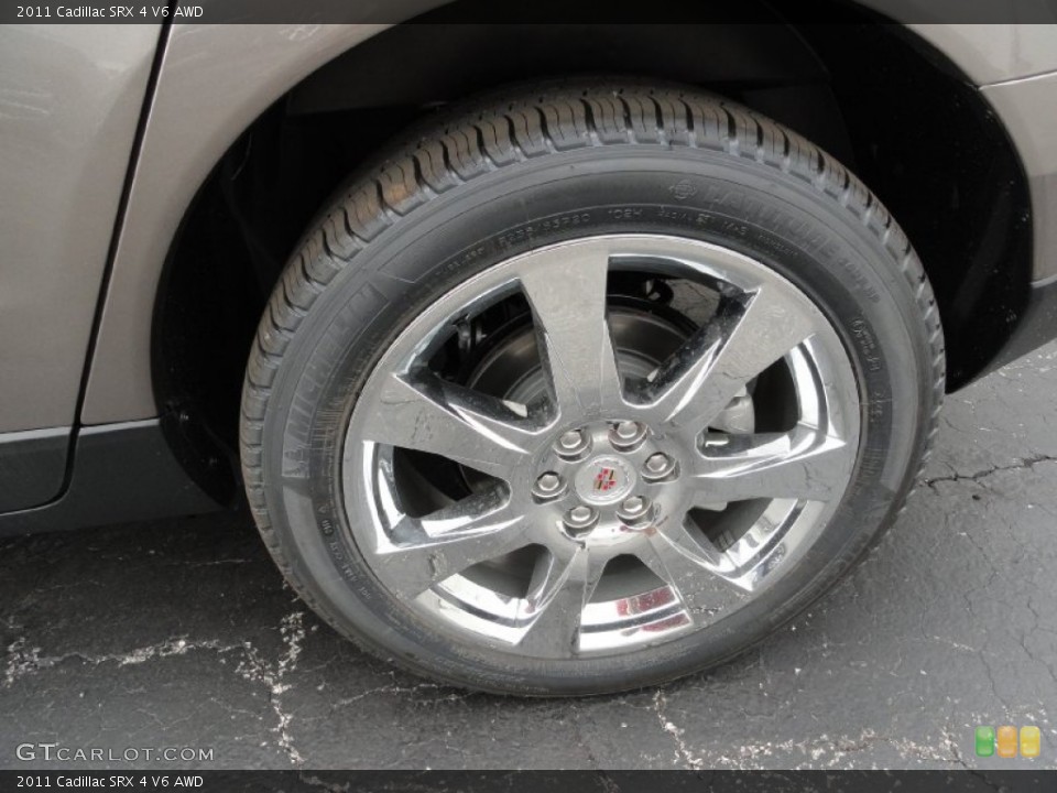 2011 Cadillac SRX 4 V6 AWD Wheel and Tire Photo #51601675