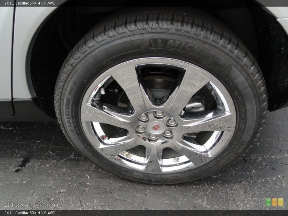 2011 Cadillac SRX 4 V6 AWD Wheel and Tire Photo #51601978
