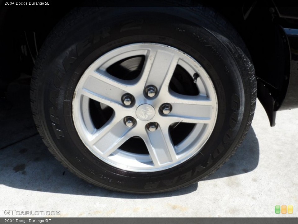 2004 Dodge Durango SLT Wheel and Tire Photo #51602938