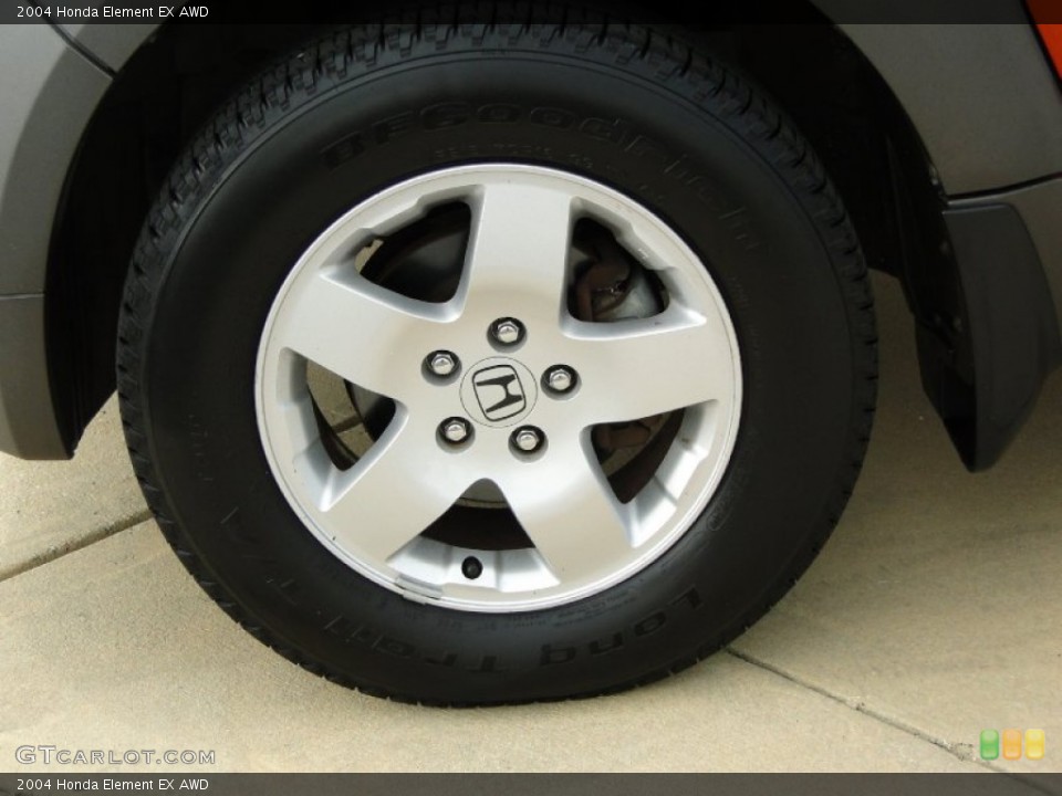 2004 Honda Element EX AWD Wheel and Tire Photo #51604403