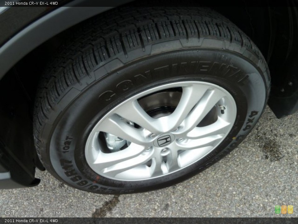 2011 Honda CR-V EX-L 4WD Wheel and Tire Photo #51615757