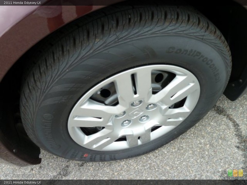 2011 Honda Odyssey LX Wheel and Tire Photo #51616330