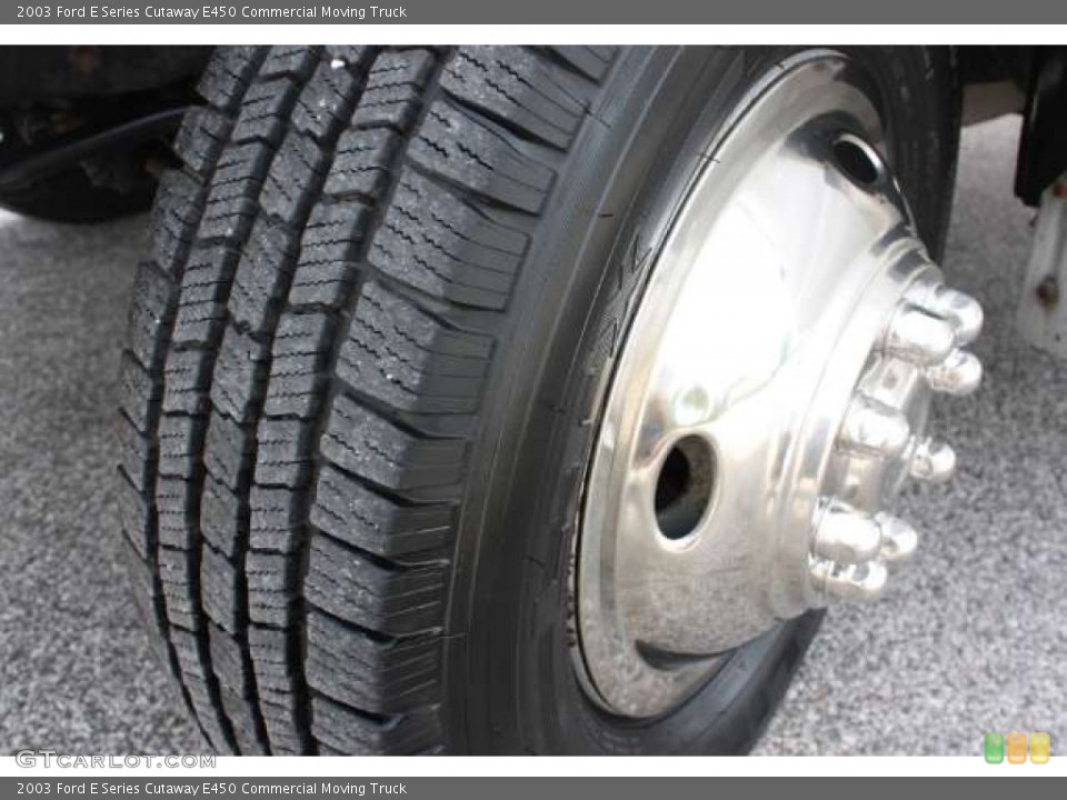 2003 Ford E Series Cutaway Wheels and Tires