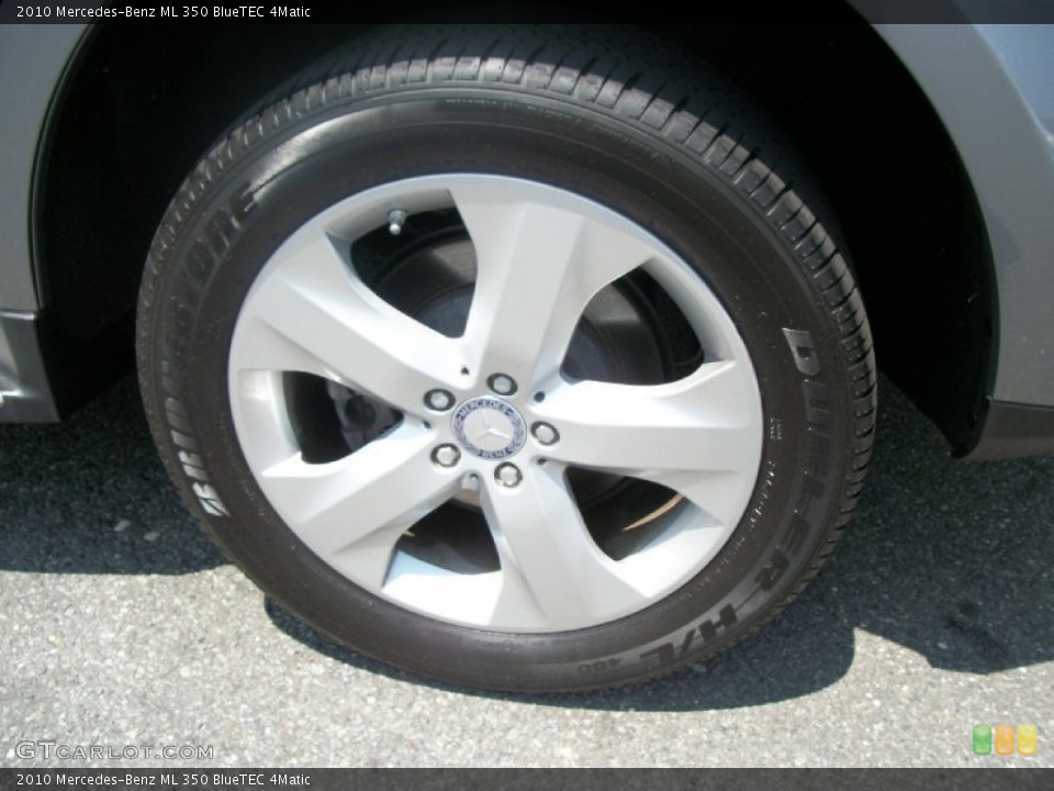 2010 Mercedes-Benz ML 350 BlueTEC 4Matic Wheel and Tire Photo #51622393