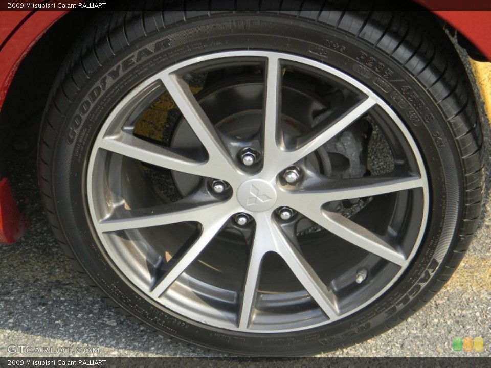 2009 Mitsubishi Galant RALLIART Wheel and Tire Photo #51623746