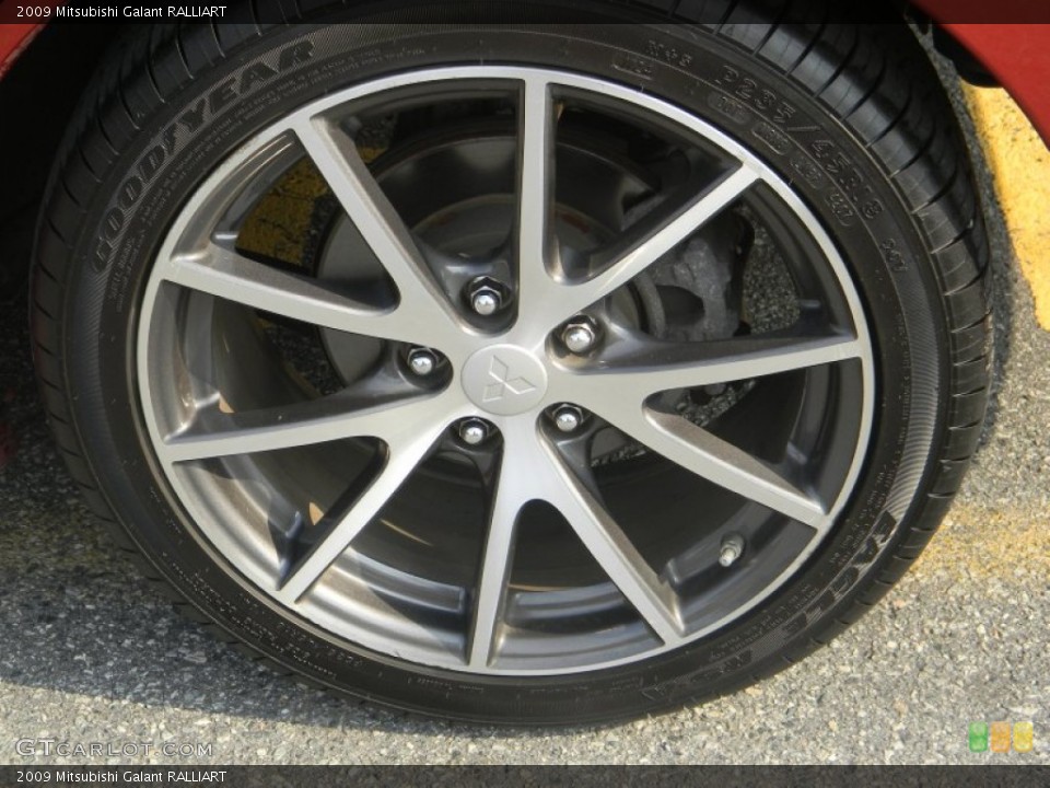 2009 Mitsubishi Galant RALLIART Wheel and Tire Photo #51623761