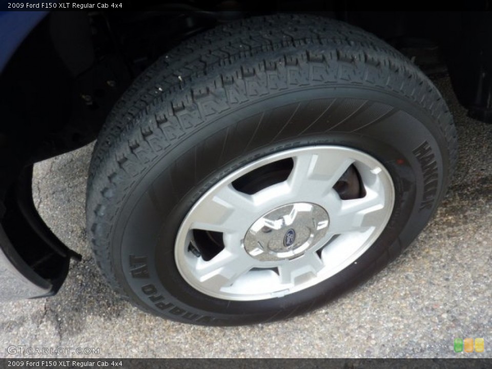 2009 Ford F150 XLT Regular Cab 4x4 Wheel and Tire Photo #51634747
