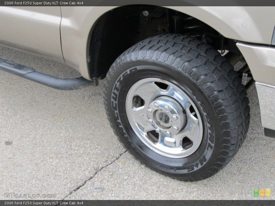2006 Ford F250 Super Duty XLT Crew Cab 4x4 Wheel and Tire Photo #51635932