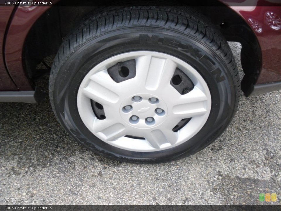 2006 Chevrolet Uplander LS Wheel and Tire Photo #51640573