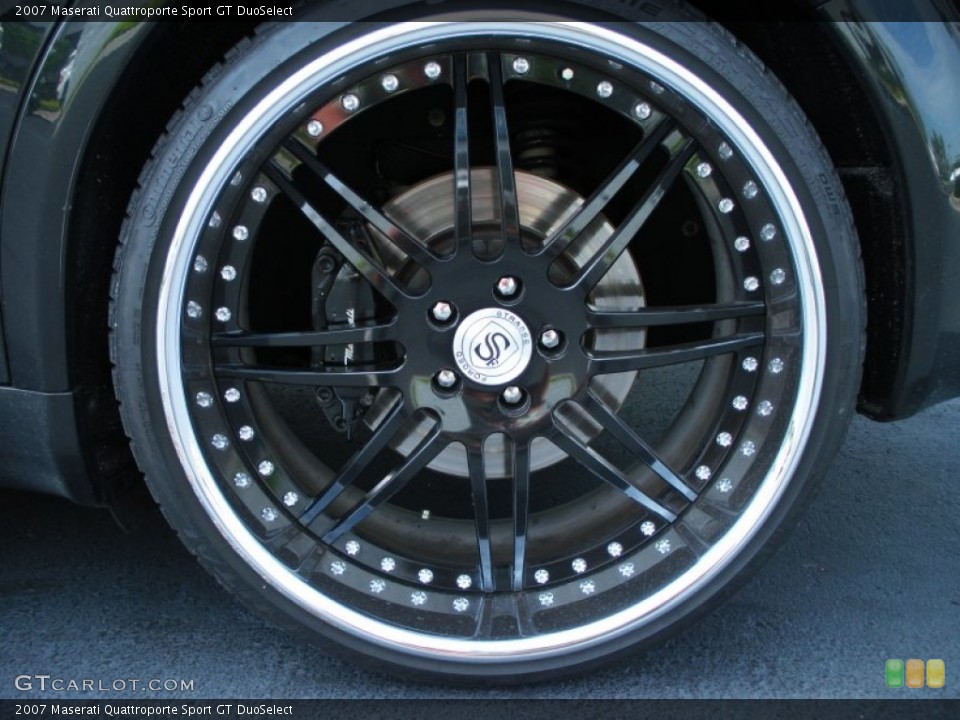 2007 Maserati Quattroporte Custom Wheel and Tire Photo #51648772