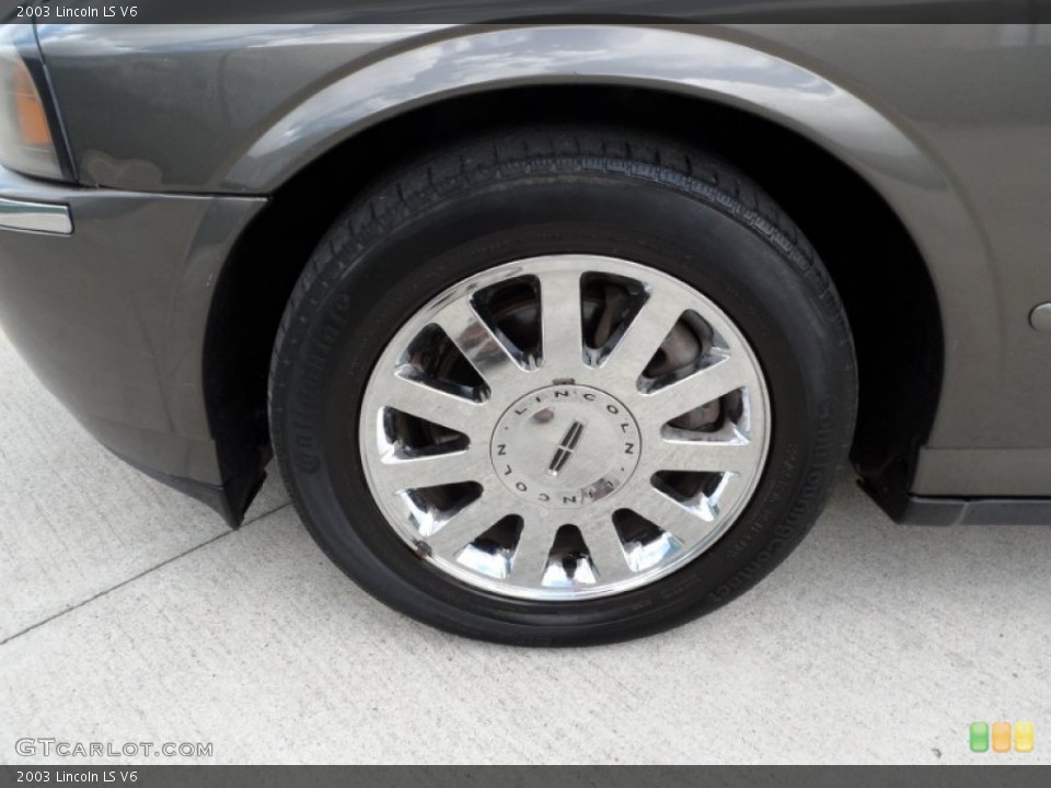 2003 Lincoln LS V6 Wheel and Tire Photo #51652891