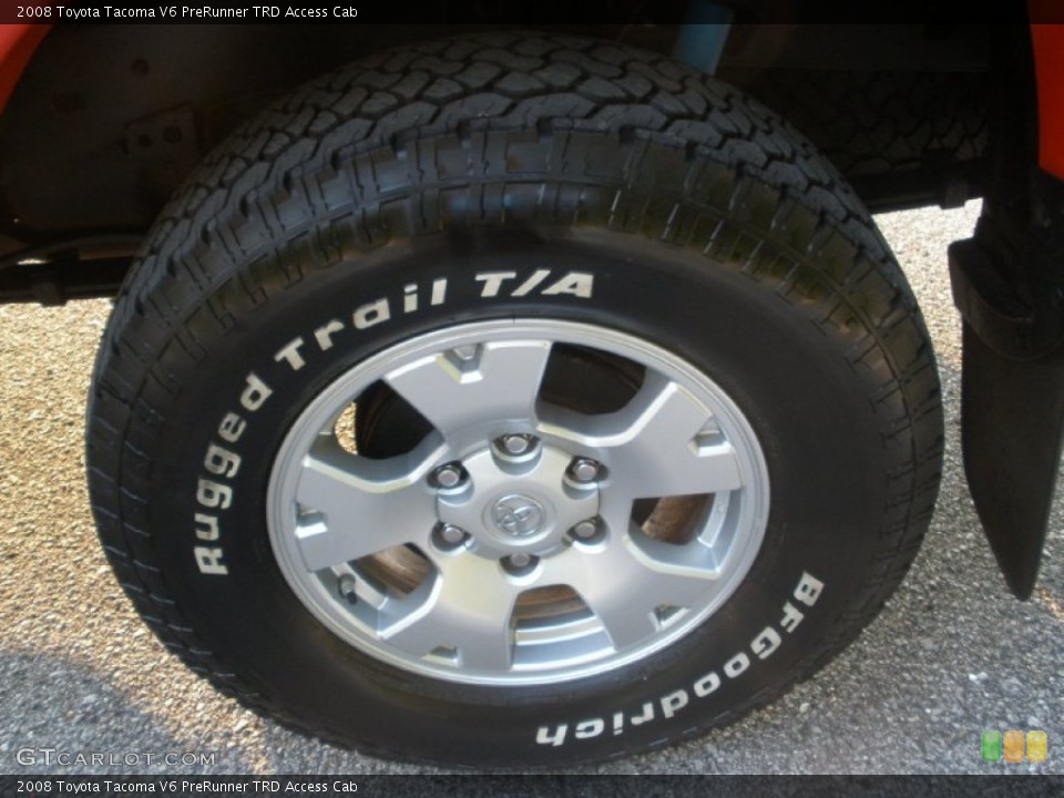 2008 Toyota Tacoma V6 PreRunner TRD Access Cab Wheel and Tire Photo #51653269
