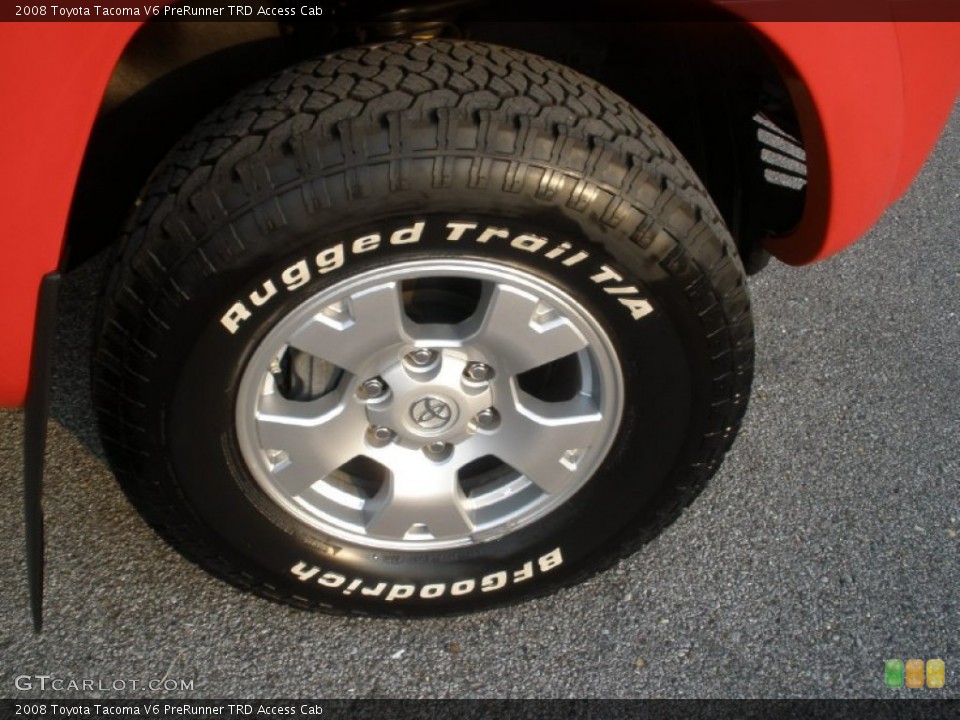 2008 Toyota Tacoma V6 PreRunner TRD Access Cab Wheel and Tire Photo #51653398