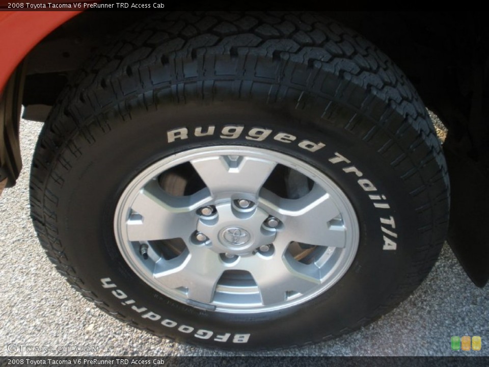 2008 Toyota Tacoma V6 PreRunner TRD Access Cab Wheel and Tire Photo #51653422