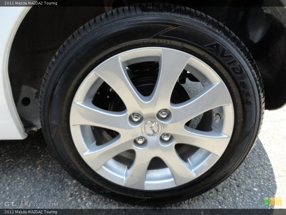 2011 Mazda MAZDA2 Touring Wheel and Tire Photo #51654661